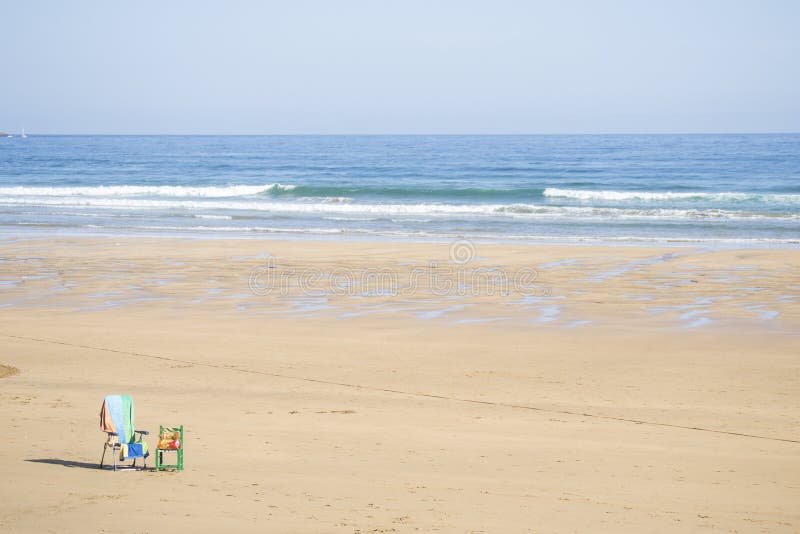 Plage isolée image stock Plage isolée image stock
