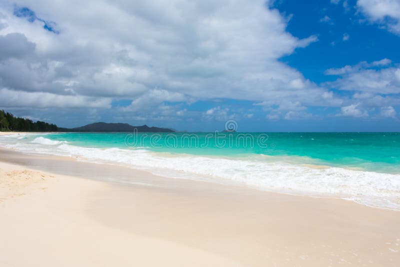 Plage Paradise de Waimanalo photo stock Plage Paradise de Waimanalo photo stock