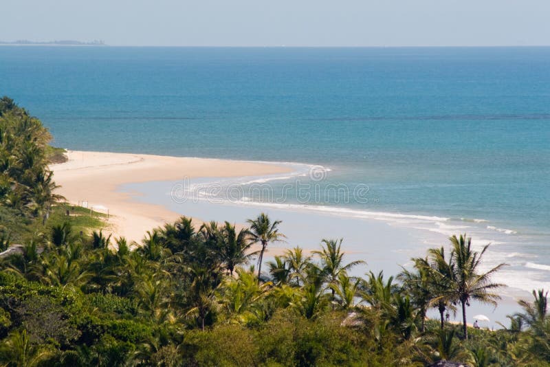 Plage tropicale photographie stock libre de droits