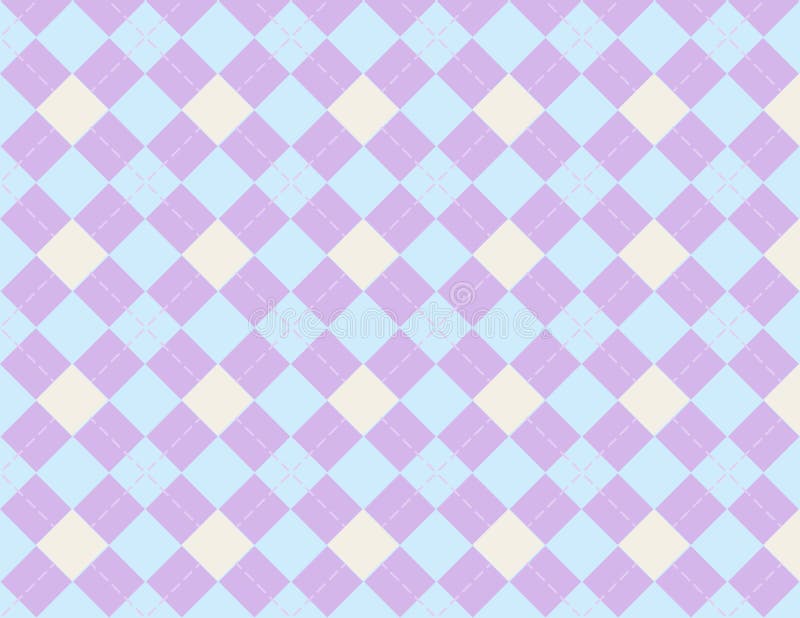 Pastel plaid study. Pastel plaid study