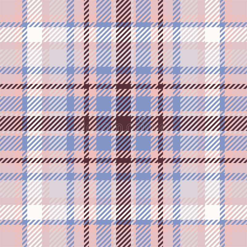 Plaid Check Pattern in Pink. Seamless Fabric Texture Stock Vector ...