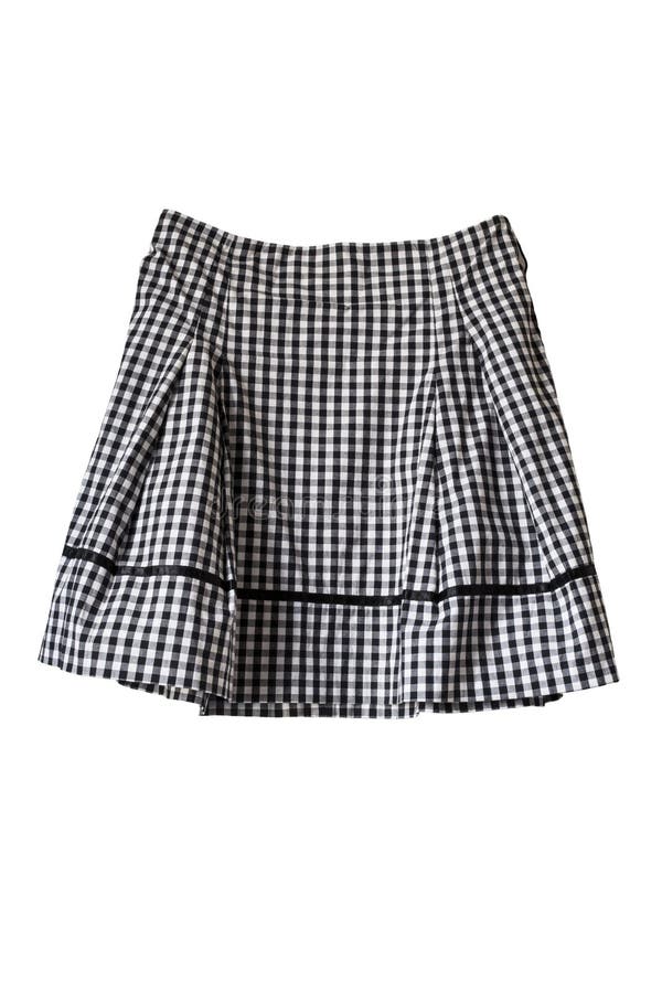 Plaid Skirt stock image. Image of fashion, elegance, shape - 9320889