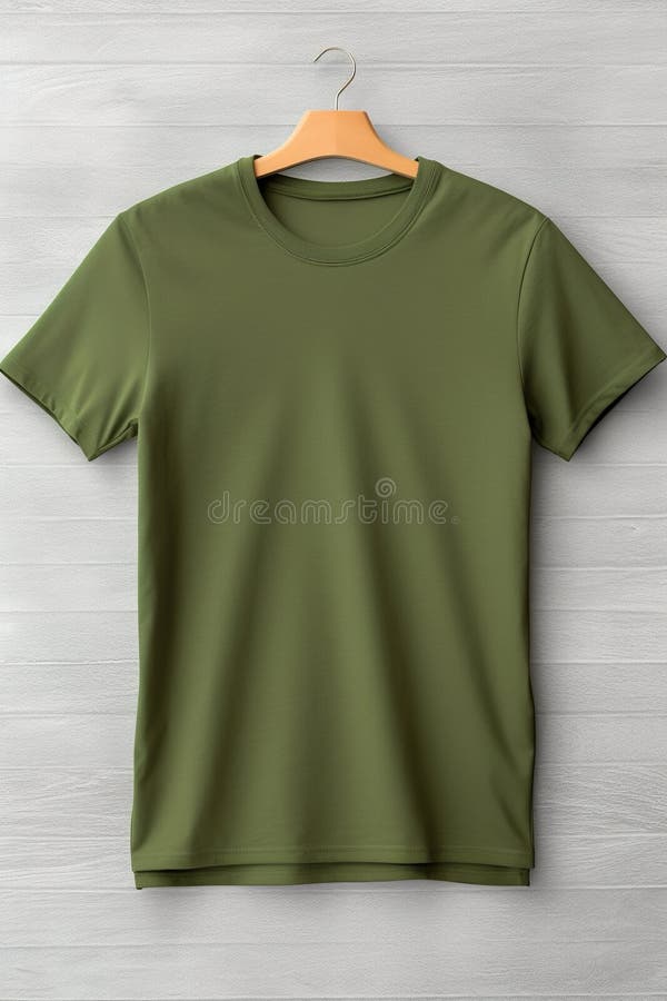 Mockup Green Army Tshirt Stock Illustrations – 85 Mockup Green Army ...