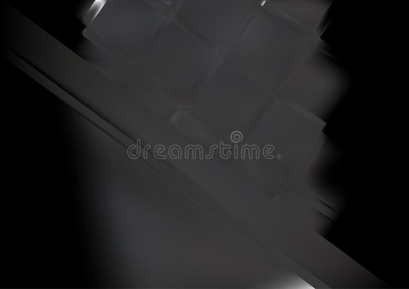 Plain Black and Grey Background Illustrator Stock Vector Illustration