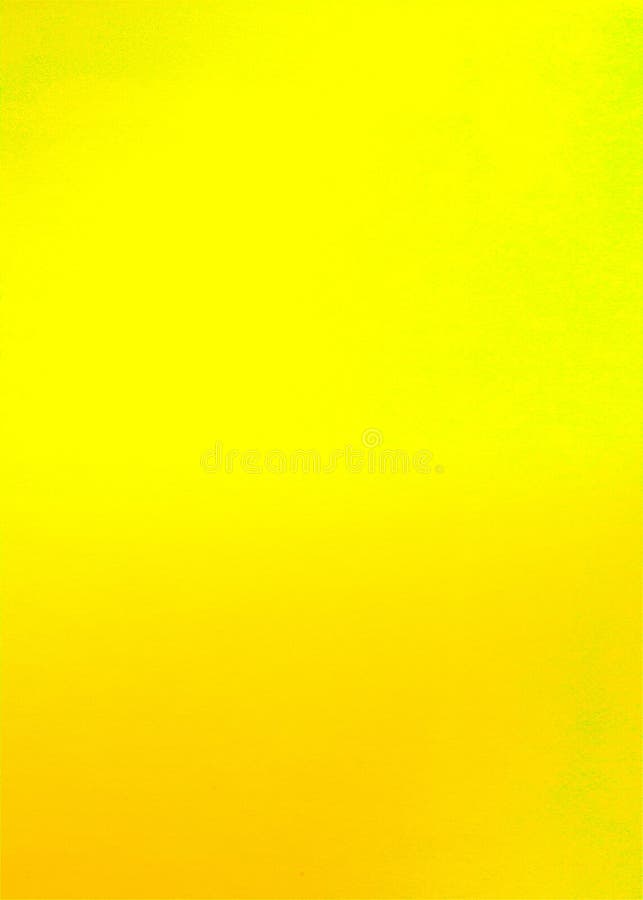 Plain bright yellow vertical background with copy space for text or your images vector illustration