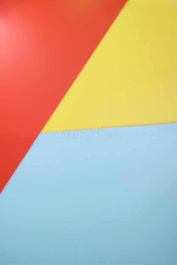 Background with Red, Yellow and Blue Colors Stock Illustration