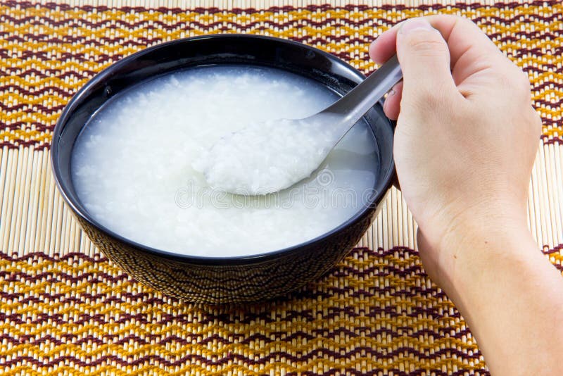 Hongkong Traditional Rice Porridge Stock Photo Image of china
