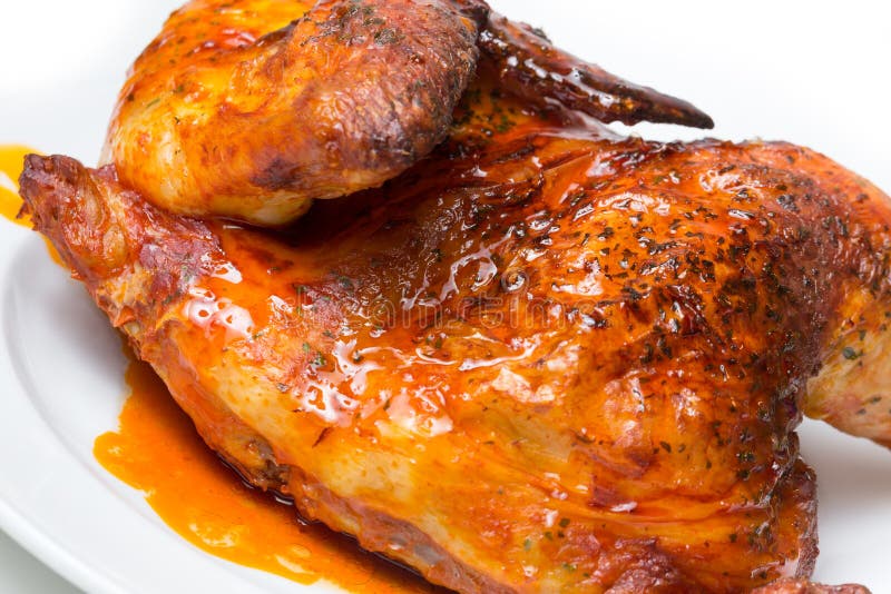 Plain roasted chicken stock photo. Image of chicken, baked 81520506