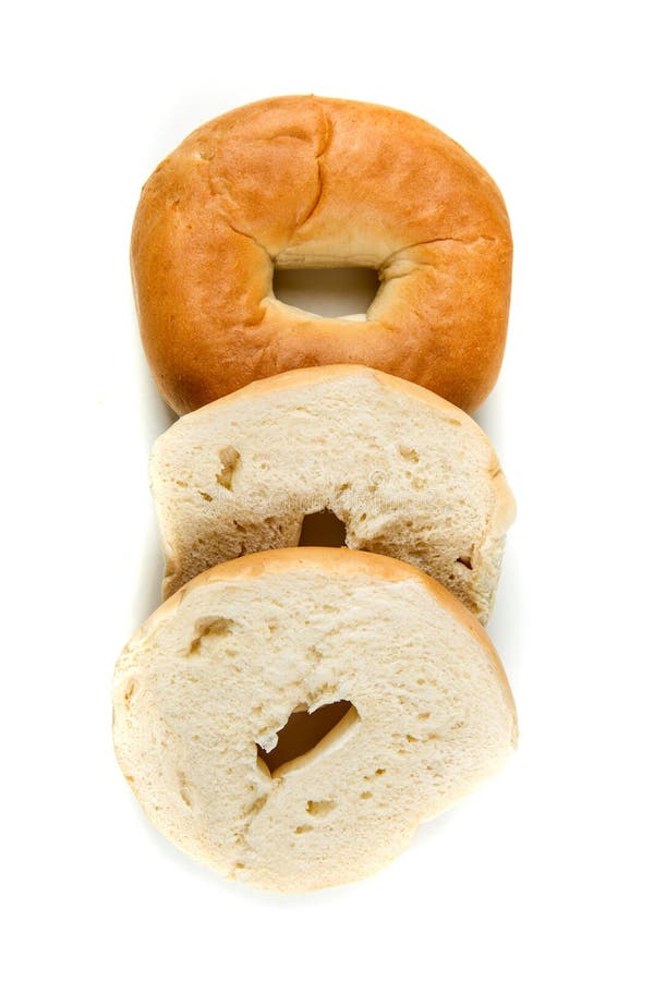 Plain white bagels stock photo. Image of bagel, fresh 83458048