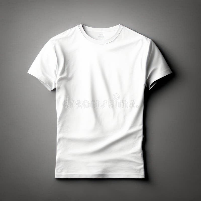 Plain White T Shirt Stock Illustrations – 2,365 Plain White T Shirt ...