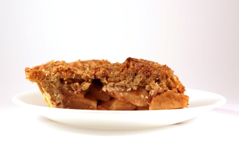 Plak van Appeltaart royalty-vrije stock foto Plak van Appeltaart royalty-vrije stock foto