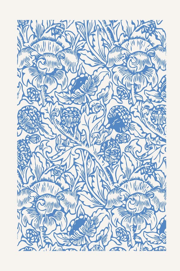 Plakat botaniczny do druku. kwiaty liście na ilustracji ilustracji