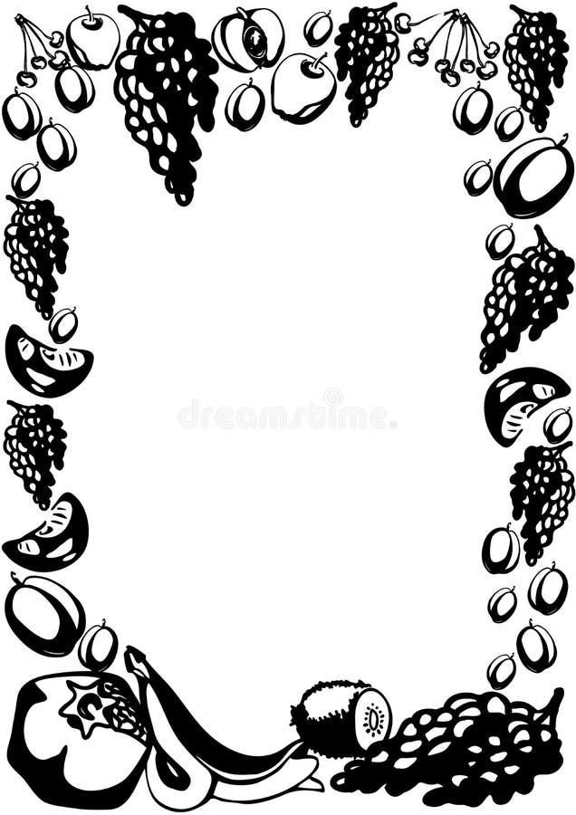 Plakatowy szablon z r?ki rysowa? jagodami dla rolnika menu targowego projekta i owoc ilustracja wektor Plakatowy szablon z r?ki rysowa? jagodami dla rolnika menu targowego projekta i owoc ilustracja wektor