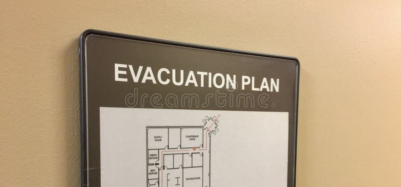 An evacuation plan details the quickest exit from a home building or structure that is unsafe to be occupied. An evacuation plan details the quickest exit from a home building or structure that is unsafe to be occupied.