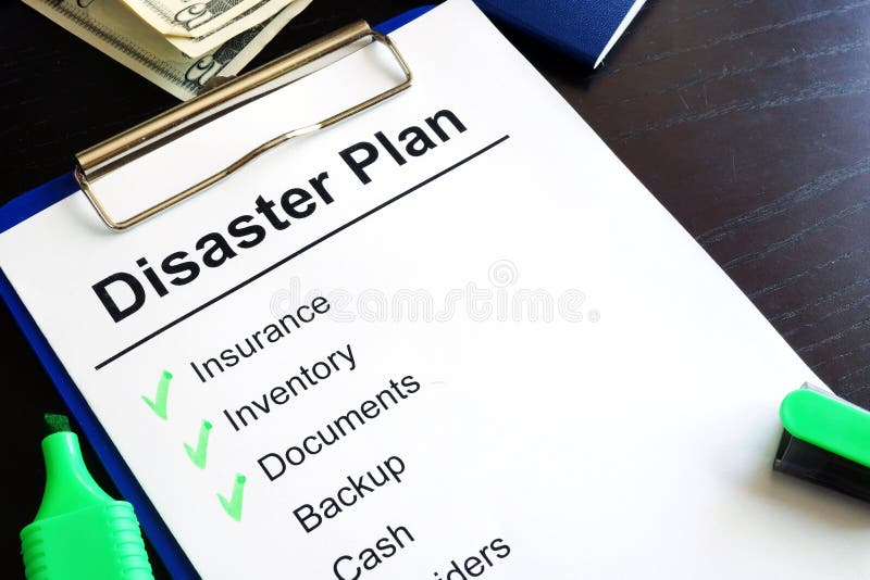 Plan del desastre