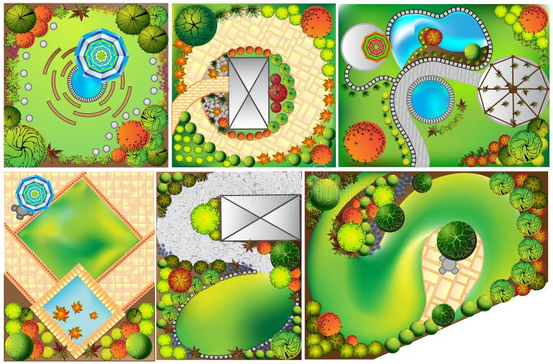 Plan del paisaje del od de las colecciones libre illustration Plan del paisaje del od de las colecciones libre illustration