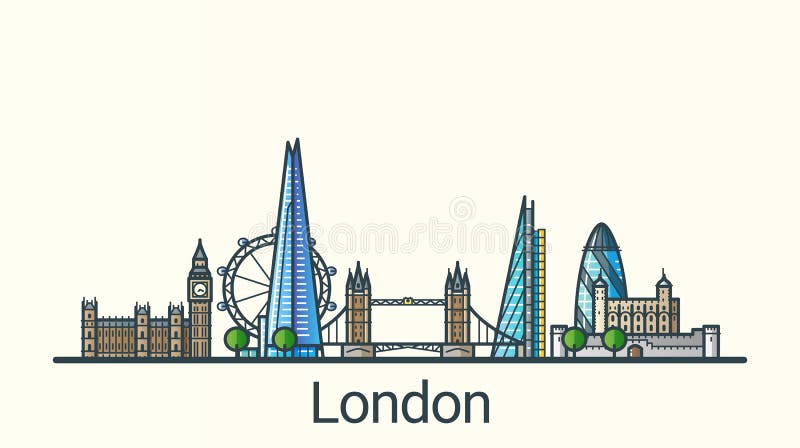 Plan linje London baner royaltyfri illustrationer Plan linje London baner royaltyfri illustrationer