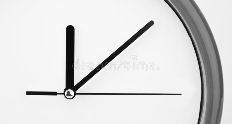 Plan rapproché de visage d'horloge photos libres de droits Plan rapproché de visage d'horloge photos libres de droits