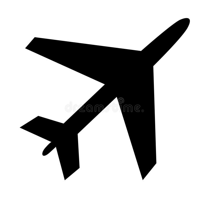 Plane / Airplane - Vector Illustration Design Element. Aircraft arrival sign vectors