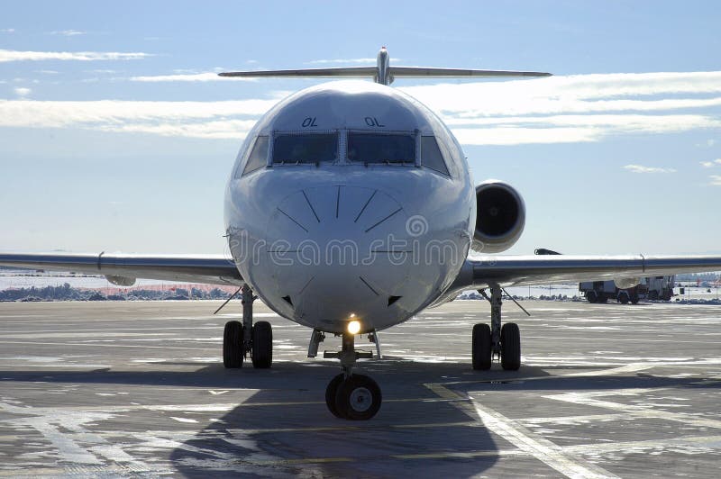 Plane at the airport 8