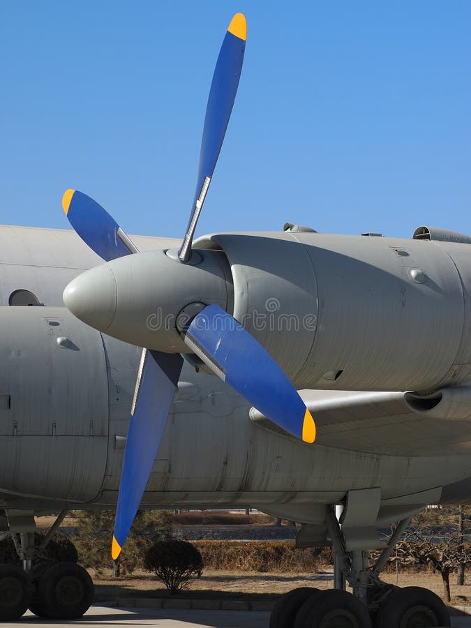 Plane Engine stock photo. Image of fuel, blue, airplane - 23452272