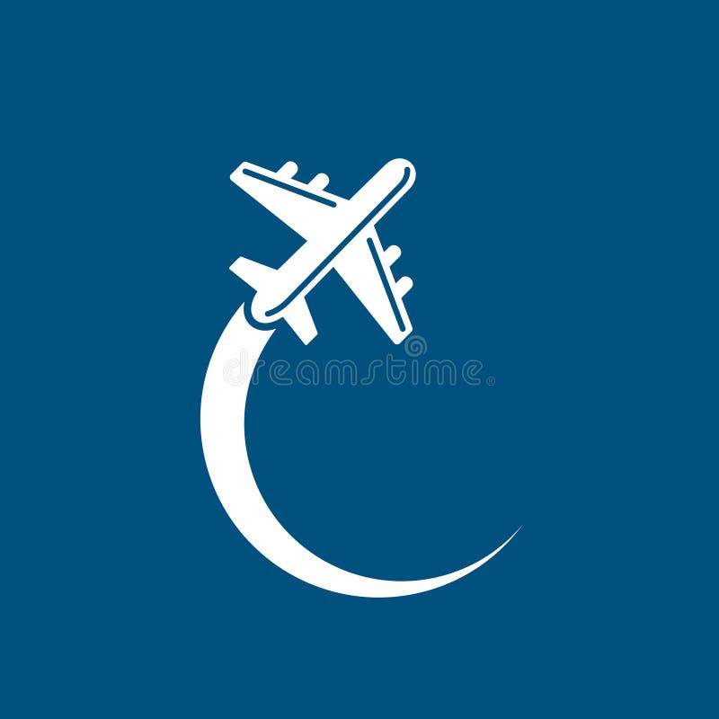 Plane icon stock vector. Illustration of arrive, airport - 42922457