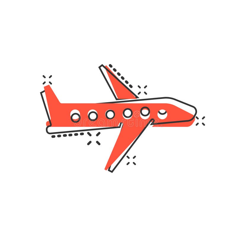 Plane Icon in Comic Style. Airplane Cartoon Vector Illustration on White Isolated Background Stock Vector - Illustration of commercial, aeroplane: 182934133 Plane Icon in Comic Style. Airplane Cartoon Vector Illustration on White Isolated Background Stock Vector - Illustration of commercial, aeroplane: 182934133