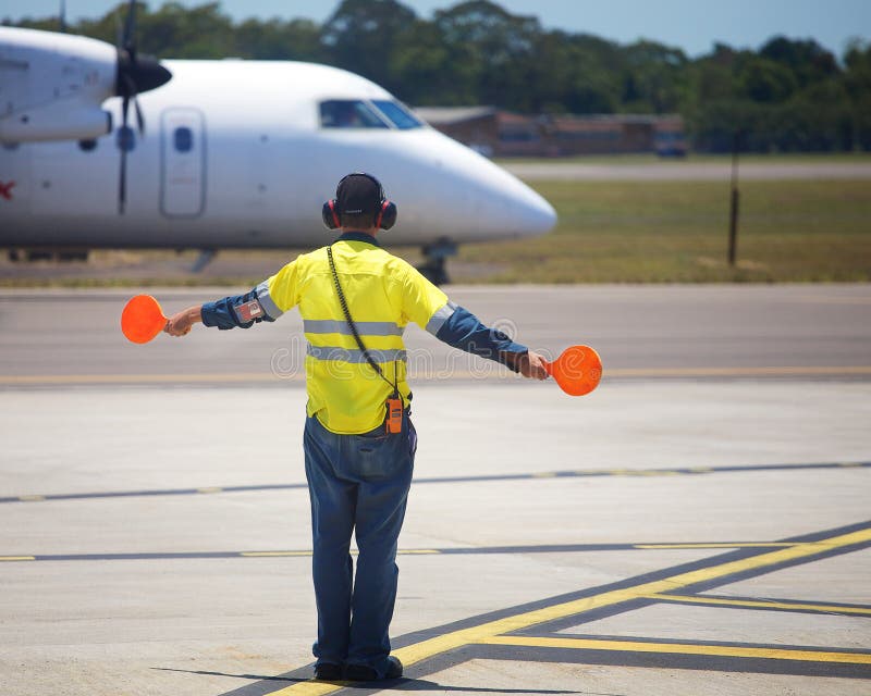 Plane taxiing