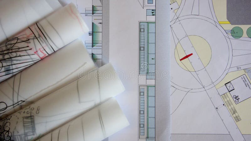 Planeamento fotos de stock