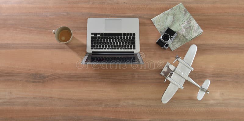 Planejar a viagem foto de stock