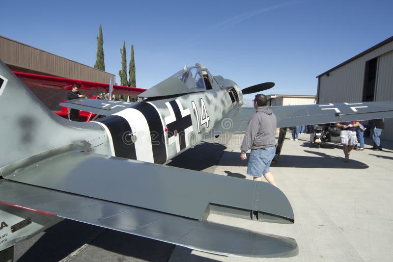 Planes of Fame Focke-Wulf Fw 190 on Display