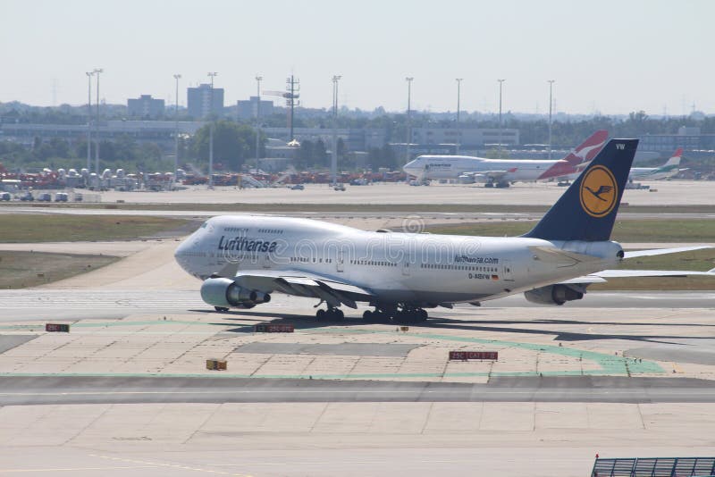 Planes at Frankfurt Airport