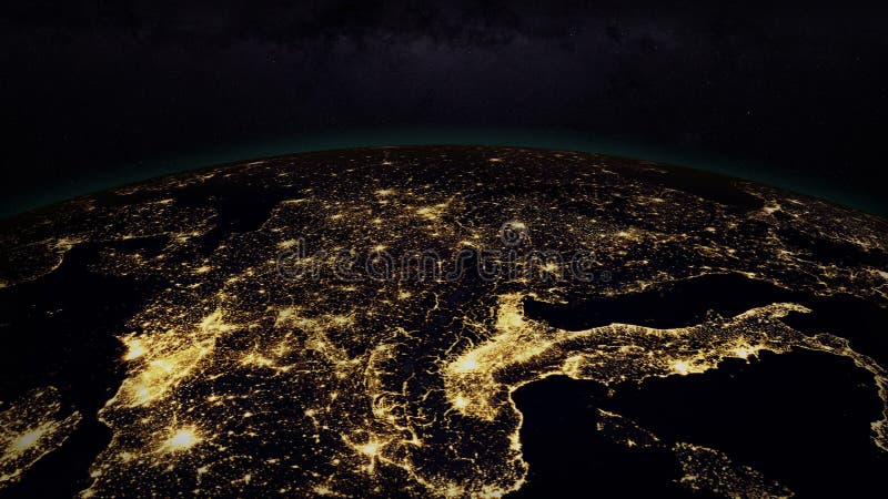 Planet earth stock video footage