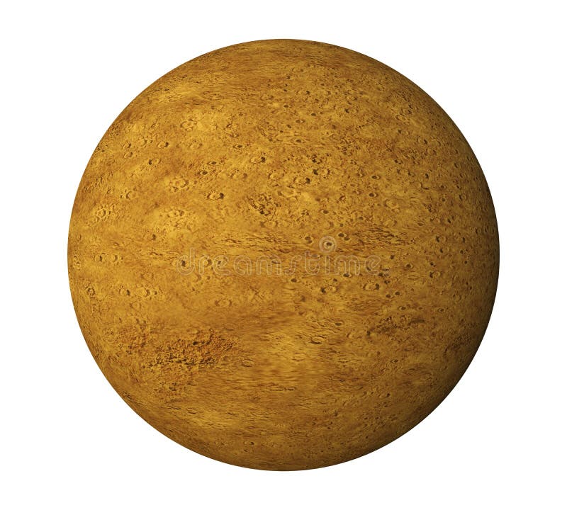 Planet Mercury Isolated lizenzfreie abbildung Planet Mercury Isolated lizenzfreie abbildung