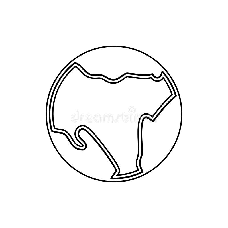 planet from outer space icon. Element of cyber security for mobile concept and web apps icon. Thin line icon for website design vector illustration planet from outer space icon. Element of cyber security for mobile concept and web apps icon. Thin line icon for website design vector illustration
