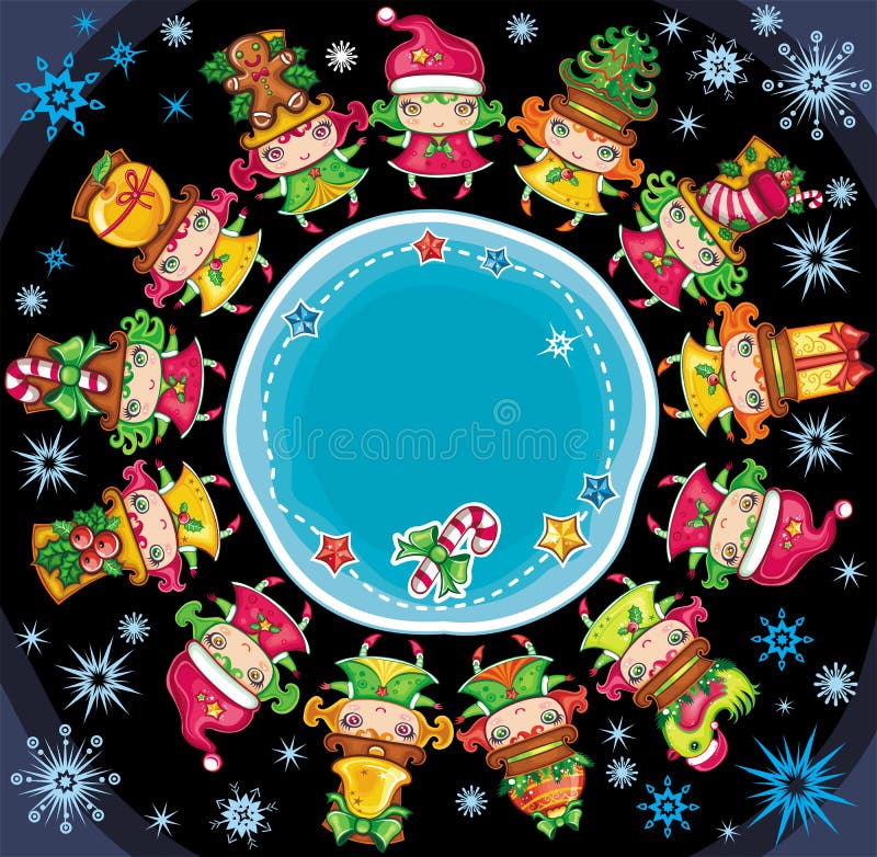 Planeta do Natal ilustração do vetor Planeta do Natal ilustração do vetor