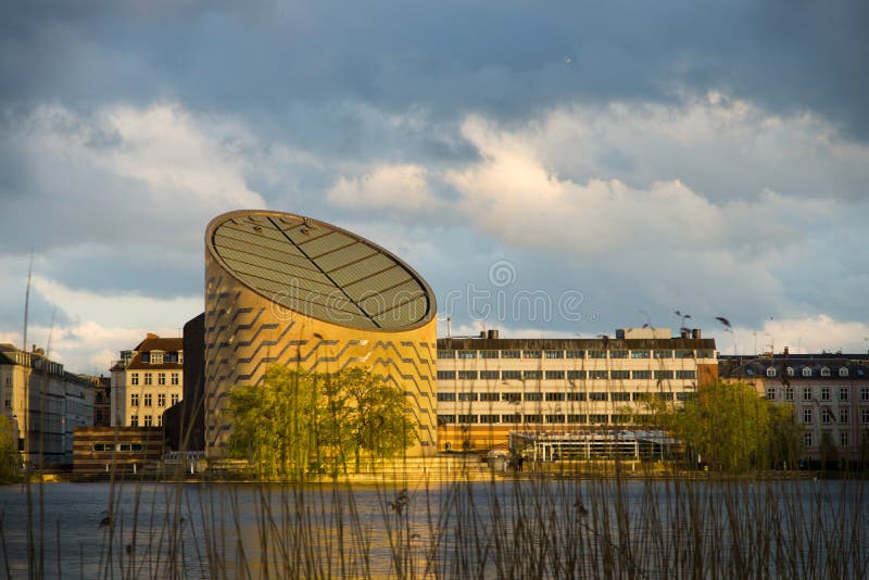 Planetarium de Copenhaga fotografia de stock Planetarium de Copenhaga fotografia de stock