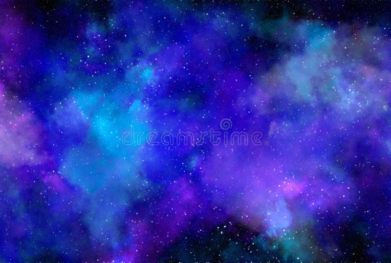 Planets and galaxy, science fiction wallpaper. Beauty of deep space. Billions of galaxies in the universe Cosmic art background. vector illustration