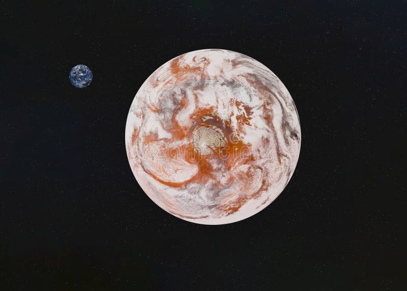 Planets jord och konstgjord berättelse Mars planet vektor illustrationer