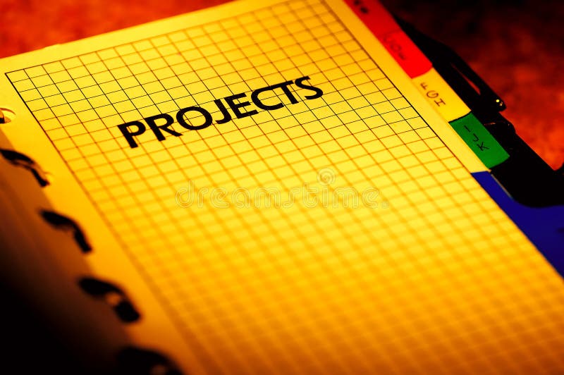 plannerprojekt arkivfoto plannerprojekt arkivfoto