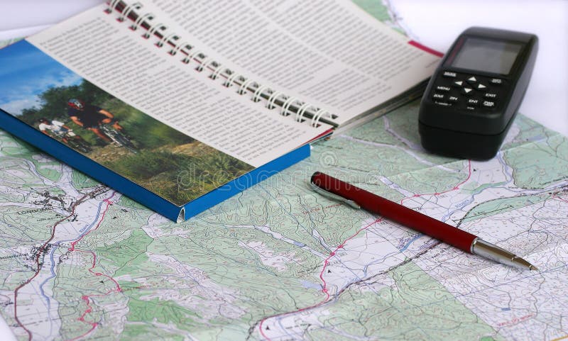 Planning the Adventure royalty free stock images