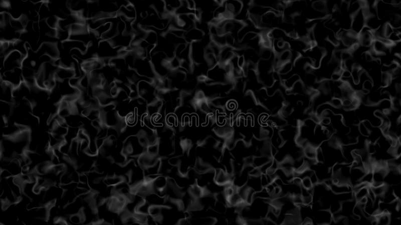 Plano de fundo abstrato, sem soldadura, loop brilhante, textura de elemento negro ondulada ondulação fluindo em segundo plano 4k 3