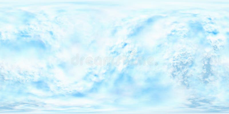 Céu Azul Claro Hdri 360 Panorama Projeção Sem Costura Com fotos