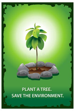 Planting Trees Poster Stock Illustrations 371 Planting Trees Poster 