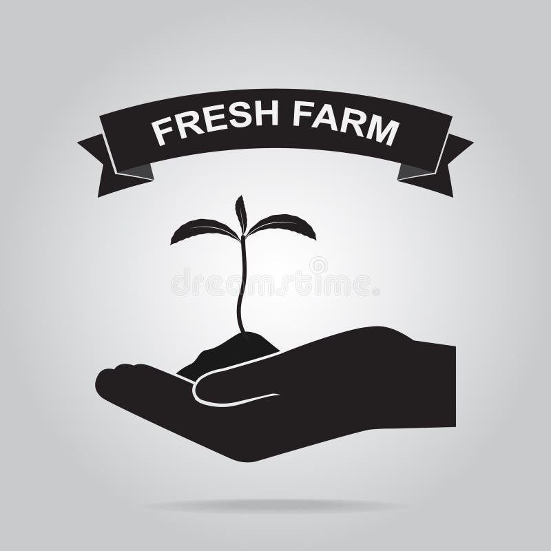 Planta a disposición para el icono del cultivo ilustración del vector Planta a disposición para el icono del cultivo ilustración del vector