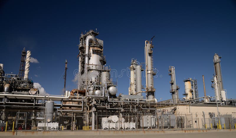 Planta industrial foto de archivo Planta industrial foto de archivo