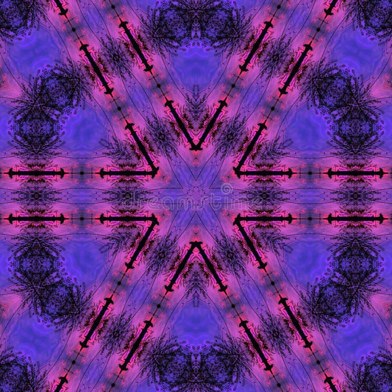 Plantilla abstracta del diseño de la mandala stock de ilustración Plantilla abstracta del diseño de la mandala stock de ilustración