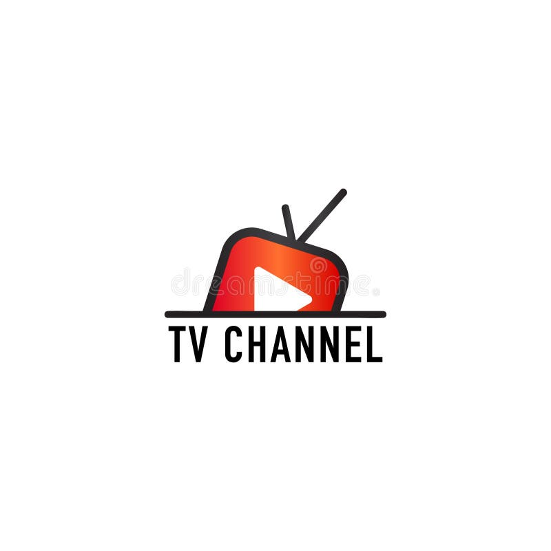 Plantilla De Diseño De Logotipo Para Canales De TV En Línea, Aumento Y  Concepto De TV Flotante Ilustración del Vector - Ilustración de estudio,  futurista: 167570570