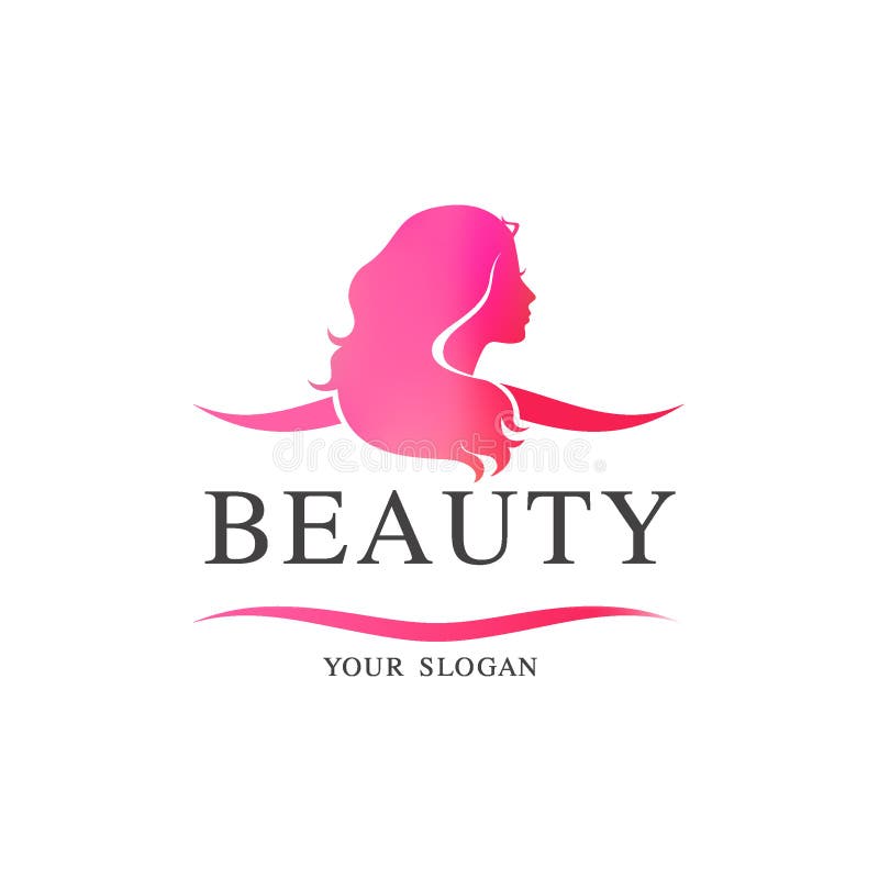Plantilla del logotipo del vector del salón de belleza