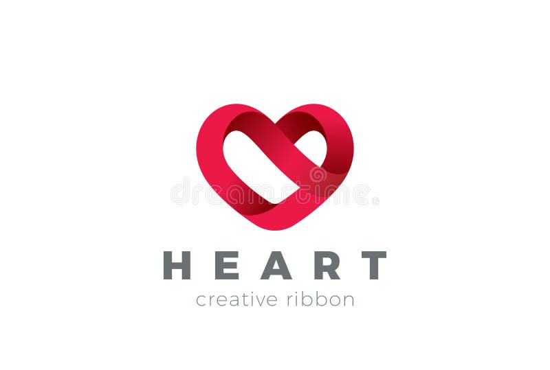 Plantilla del vector del diseño del logotipo del corazón Día de San Valentín del St del símbolo del amor Icono médico del concept